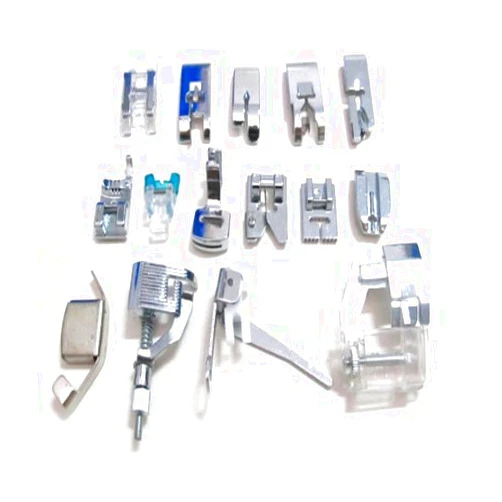 AlumiGogo 15 Pcs Domestic Sewing Machine Foot Feet Presser