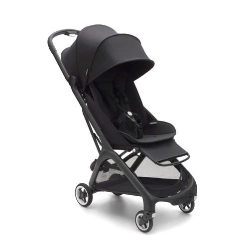 Bugaboo Butterfly - 1 Second Fold Ultra-Compact Stroller - Lightweight & Compact - Great for Travel - Midnight Black