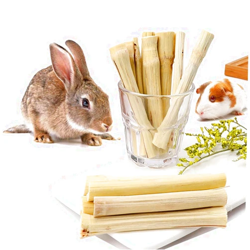 Dbeans Flourithing 150G Rabbit Chew Toys, Rabbit Treats Made from Sweet Bamboo, Keep Clean Teeth and Healthy Gums, Best Bunny Chew Toys