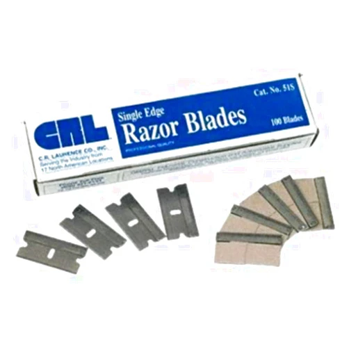 CRL Single Edge Razor Blades Pack of 100 by CR Laurence