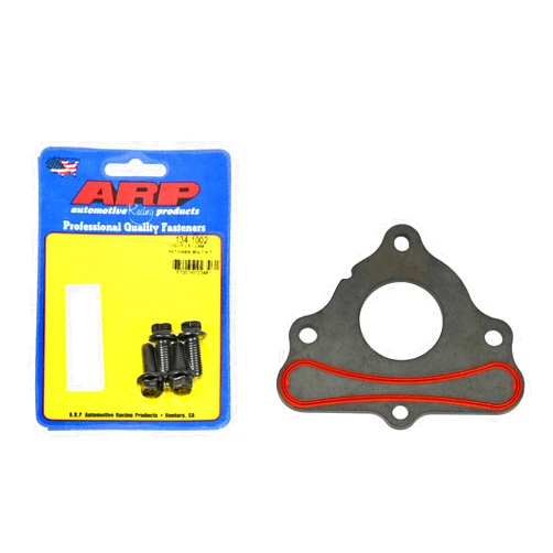 Michigan Motorsports Camshaft Thrust Retainer Plate Kit | Fits Non-VVT LS Engines | 4.8L 5.3L 6.0L 6.2L LS1 LQ4 LQ9 LS2 LS3 | Replaces GM #12589016 | Includes ARP 134-1002 Bolt Kit