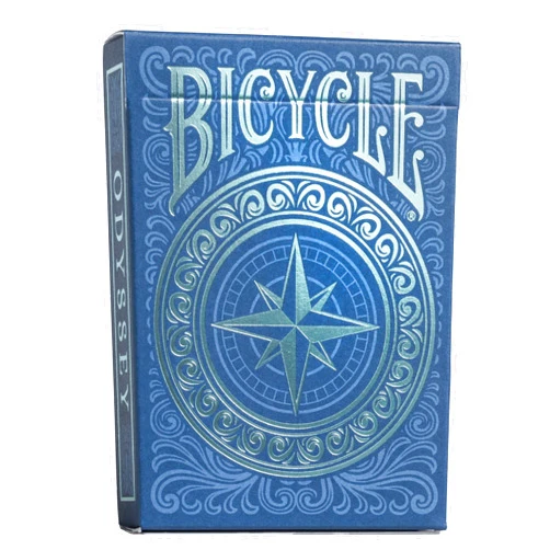 Bicycle Odyssey Playing Cards, Blue