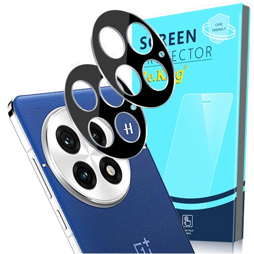 Zeking [2 Pack Camera Lens protector for OnePlus 13 5G tempered glass Full Coverage,Case Friendly No-Bubble High Definition [Easy Installation]