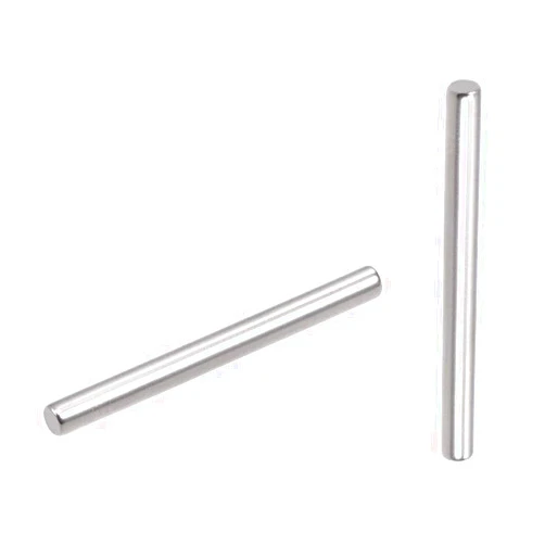 Yesallwas 100Pcs 2mm X22mm Dowel Pin Stainless Steel Shelf Support Pin Metal Fasten Elements Used On Precise Location by Yesallwas (2mm x 22mm 100 Pcs)