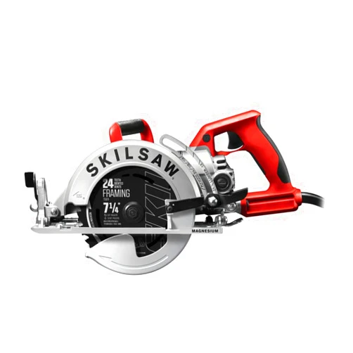 SKIL 7-1/4 In. Lightweight Worm Drive Circular Saw With Twist Lock Plug- SPT77WML-71