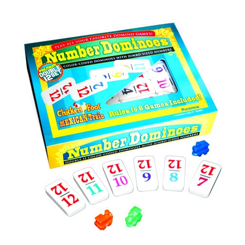 Puremco Double 12 Numbered Dominoes