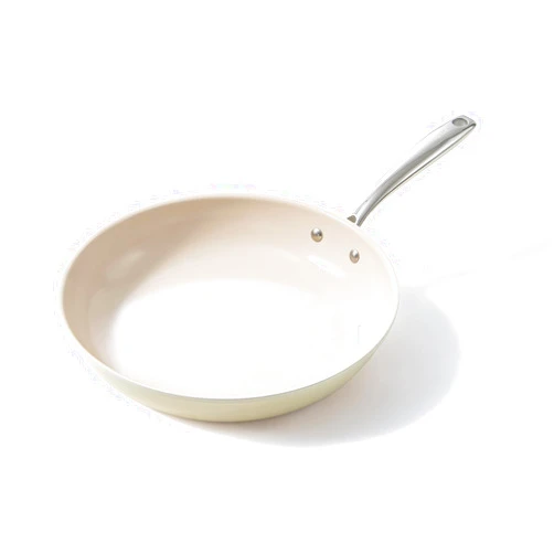Redchef Nonstick Frying Pan Skillet, Ceramic Non-Stick Saute Pans, 11 inch Cooking Fry Pan with Stay Cool Handle, All Stovetops (Gas, Electric & Induction), Dishwasher/Oven Safe, PFAS-Free, Non Toxic