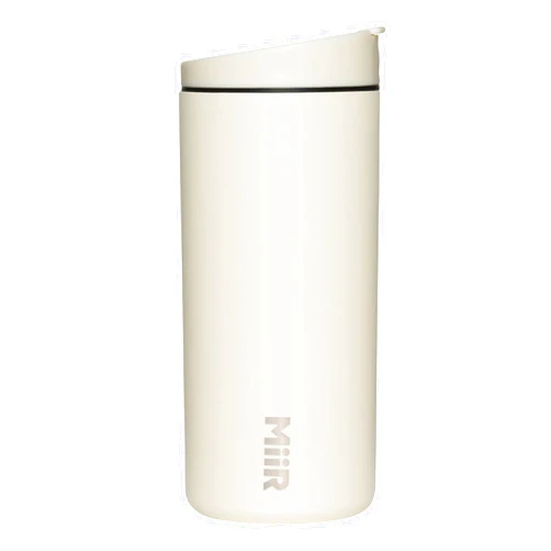 MiiR Flip Traveler 12oz - Double-Wall Vacuum Insulated with Leakproof Flip Lid, BPA-Free Stainless Steel Construction, Insulated Tumbler for Hot or Cold Drinks