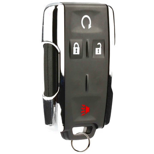 USARemote Key Fob Keyless Entry Remote Start fits Chevy Silverado Colorado/GMC Sierra Canyon 2014 2015 2016 2017 (M3N-32337100 Chrome)