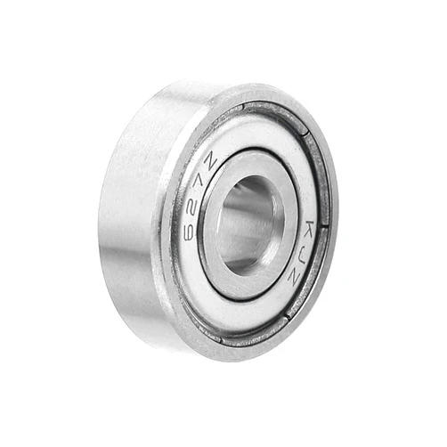 Othmro 1Pcs 627ZZ Deep Groove Ball Bearings Ball Bearings, Double Steel Cover Shield Bearings, Carbon Steel Roller Guide Bearing 0.28x0.87x0.28inch for Dental Equipment Skateboards Ship Rudder Shafts