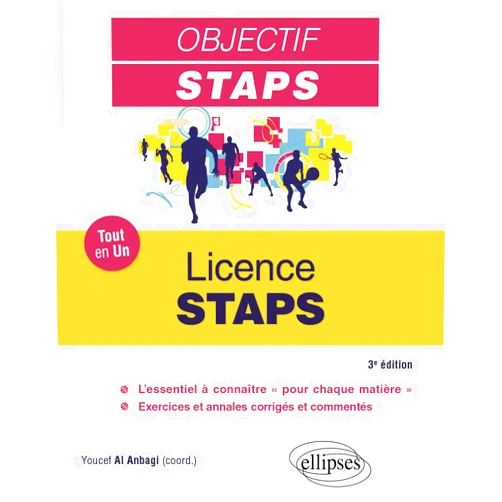 French Edition by Youcef Al Anbagi (Author), Lucie Amaro-Peguy (Author), Cécile Bernard-Calvet (Author), Joline Boulon (Author), Joséphine Buffet (Author), Jonathan Collard (Author), Frédéric Danion (Author), Jacques Dumont (Author), Olivier Gonzalez (Author), Romuald Lepers (Author), Ludovic Marin (Author), Alain Martin (Author), Gilles Martin-Rosset (Author), Romain Mouisset (Author), Alexandre Oboeuf (Author), Jean Périsson (Author), Matthieu Quidu (Author), Isabelle Rémy (Author), Valérie Schwob (Author), Marc Testa (Author) & 17 more Tout-en-un STAPS - Licence STAPS