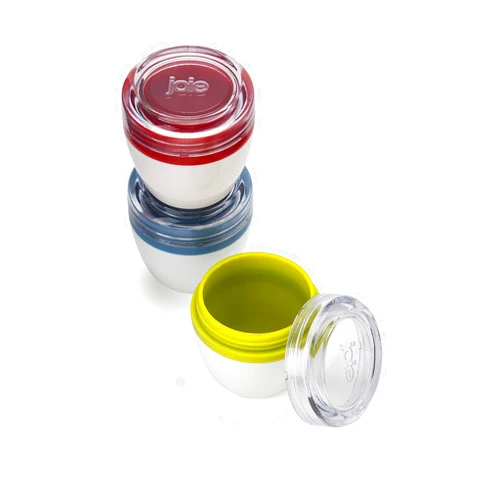 Joie Set 3 Bottles Sauces, Multicolour, 5 X 5 X 5 cm, Multicoloured (60018)