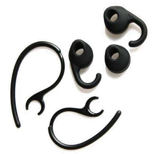 CE CENTAURUS ELECTRONICS New 3pcs Gel Ear Bud Earbuds tip + 2pcs Ear Hook Loop earhooks Replacement for Jabra EASYCALL EASYGO Clear USA Cell Phones Parts