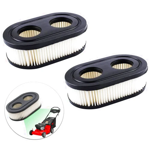 CEHNCEH Apply to593260 798452 Lawn Mower Air Filter, Series Engine 4247 5432 5432K Lawn Mower Air Cleaner Filte can Replace Oval Air Filter Cartridge - Lawn Mower Replacement Parts(2PCS)