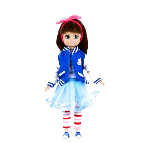 Lottie Rockabilly Doll in Vintage Style Doll Jacket | Great Gifts for Girls & Boys Age 6 and Up