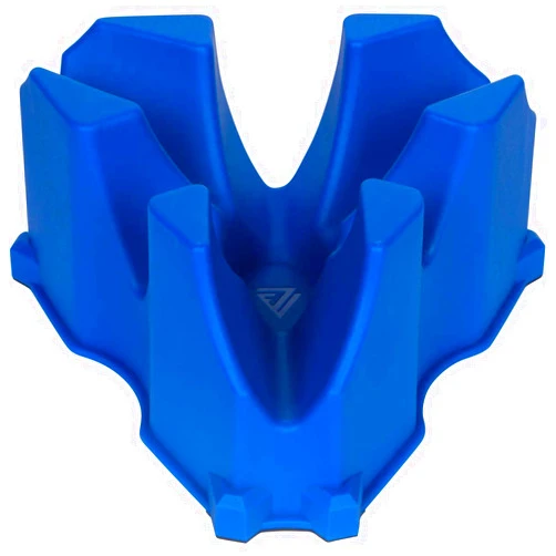 KOM Cycling Indoor Trainer Front Wheel Riser Block - 3 Different Heights Creating The Perfect Block for All Trainers Including Cyclops, Wahoo, and Kinetic