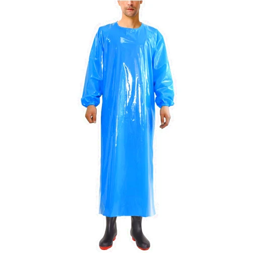 SUJAN Lightweight Waterproof Freezer Apron for Cold Storage – Flexible TPU Coverall with Pinhole-Free Design, Under-Knee Length