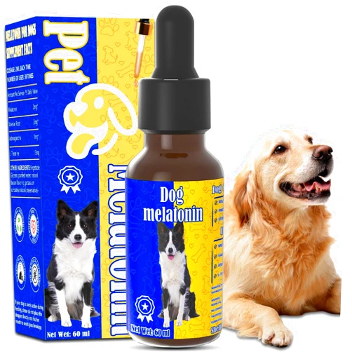 Tetra Dog Melatonin, Quiet Moments Calming Aid for Dogs Melatonin, Effective Anxiety Relief, Dog Sleep Aid for Dogs &Cats, 60 Ml