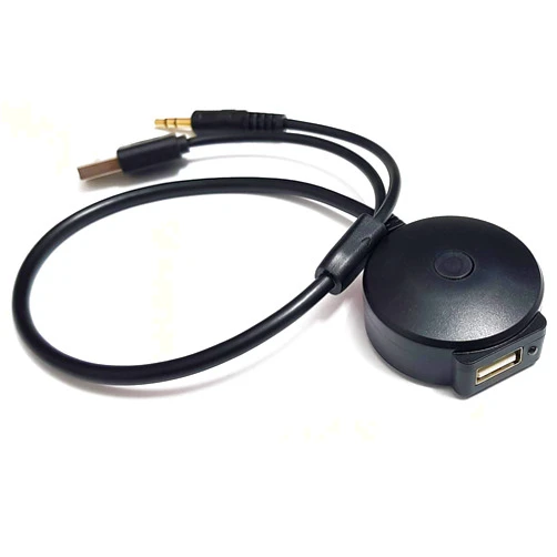 Bojer Bluetooth Adapter Compatible with Mini Cooper BMW Car Apple Android Phone Music AUX 3.5 Wireless Cable Capable Devices