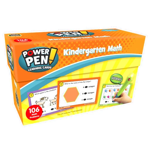 Teacher Created Resources Power Pen Learning Cards: Math (Gr. K)