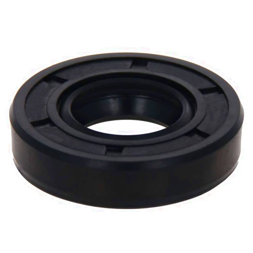 Othmro Shaft Oil Seal,17x35x8mm Nitrile Rubber Cover Double Lip with Spring for Bearing Shaft,Black 1pcs