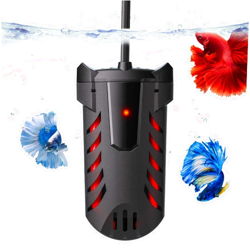 VIBIRIT Aquarium Heater，Betta Fish Tank Heater 50W Small Aquarium Heater，Submersible Aquarium Heater