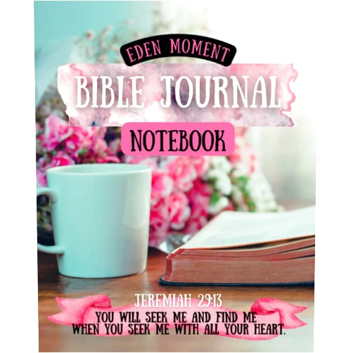 Patricia Marie Commander Eden Moment Bible Journal Notebook
