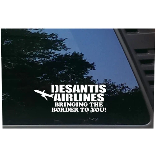 Barefoot Graphix DESANTIS AIRLINES Bringing the border to you! - 8