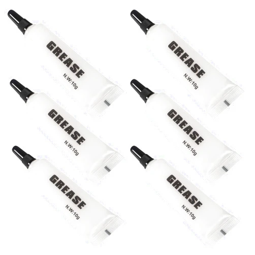 ACEIRMC 3D Printer Parts Gear Grease Reduce Noise Good Lubrication Effect Lubricating for CR-10 Ender 3 Series Ender 5 T8 Screw Optical Axis CNC Machine Guide Rail Other Transmission Systems (6pcs)