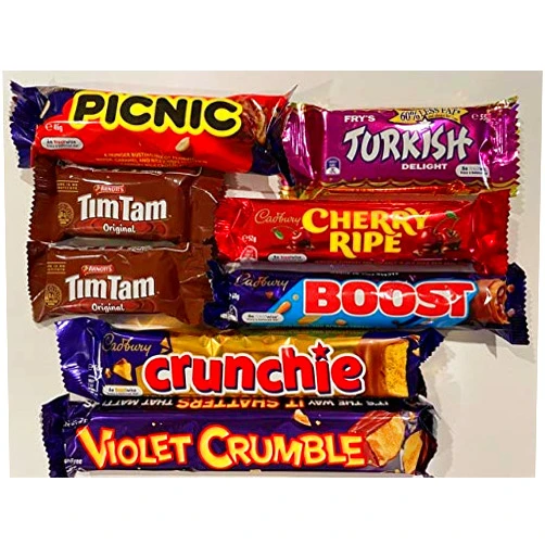 Allens Aussie Chocolate 8 Bar Variety Pack