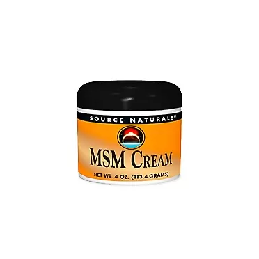 Source Naturals MSM Cream, Advanced Liposomal Delivery, 4 Ounces