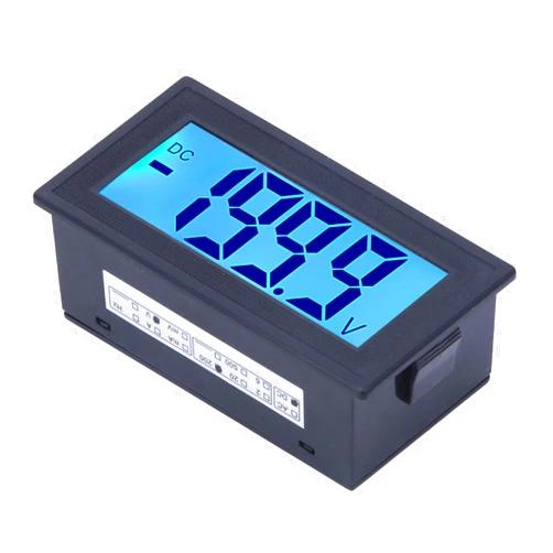 YWBL-WH YB5135DB Digital Voltmeter LCD Display Voltage Meter High Measurement Accuracy for Testing Voltage (0-200V)