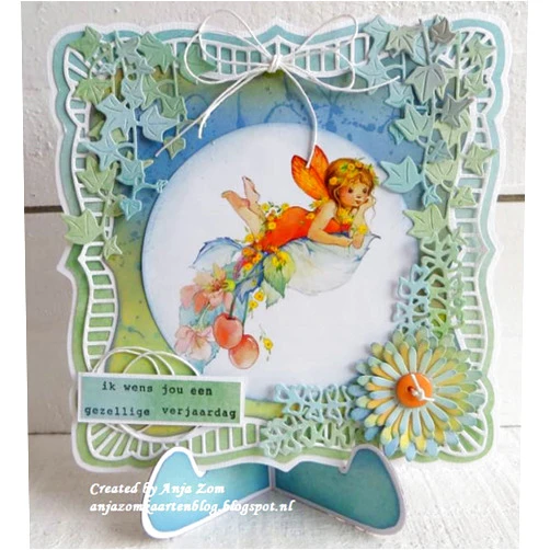 Marianne Design Cutting Sheet Bloemen Elfjes 2