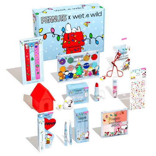 wet n wild Peanut Collection PR Box - Makeup Set with Versatile Brushes, Vibrant Buildable & Blendable Palettes, & Lip Glosses for Unique Looks, Cruelty-Free & Vegan