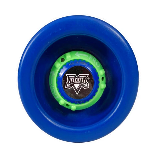 YOYO FACTORY Velocity Adjustable YoYo - Blue with Green Dial