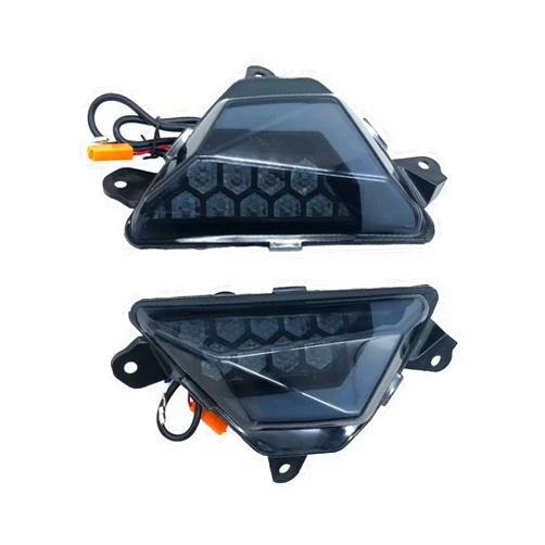 ZEROYAA Motorcycle Led Turn Signals 12v Front Running Light Micro Turn Signals Ulinkers Front Motorcycle Compatible With ​300/400/650 Zx6r