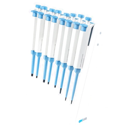 ONiLAB’S Lab Linear Micropipette/Pipette Rack, Pipette Stand,Pipettor Holder Fits Up to 8 Laboratory Pipettes