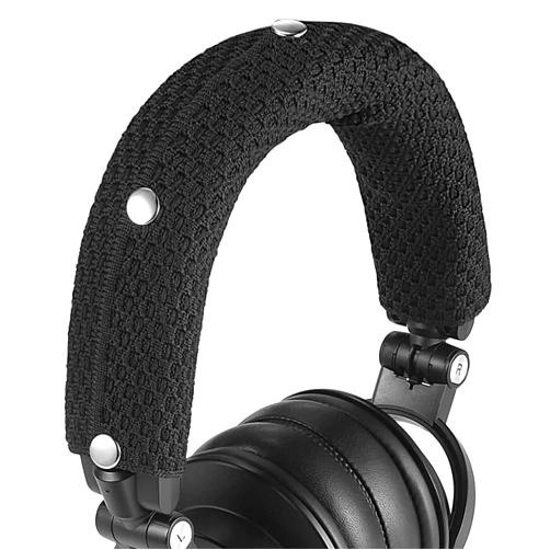 G GVOEARS GEVO Replacement Headphone Headband Cover for AKGs, Senheiser, Sony,ATH,Audio-Technica,Shure,Panasonice Headsets,Headband Cushion Easy Installation No Tool Needed(Black)