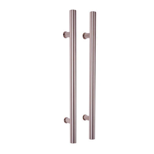 Newhardwarestorage Pull Push 16 inches Handles for Entrance Entry Front Door, Interior and Exterior, Satin Finish, Storefront Door, Commercial Entry Gate and Office Door, Ladder Style.