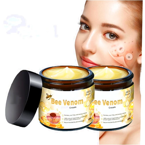 Ylahdent 2 PCS Bee Venom Cream, 2024 New Professional Bee Venom Repair Cream, Bee Venom Hydrating Moisturizing Cream (B, B)