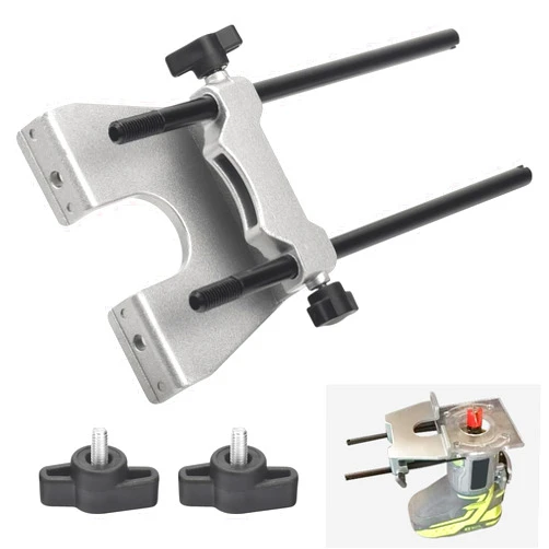 Karbay 204358001 Edge Guide Assembly Compatible with Ryobi P601 and P206 18V ONE+ Trim Routers, Fits PCL424B PCL424 R2401 Trim Routers - 204358001 Router Guide