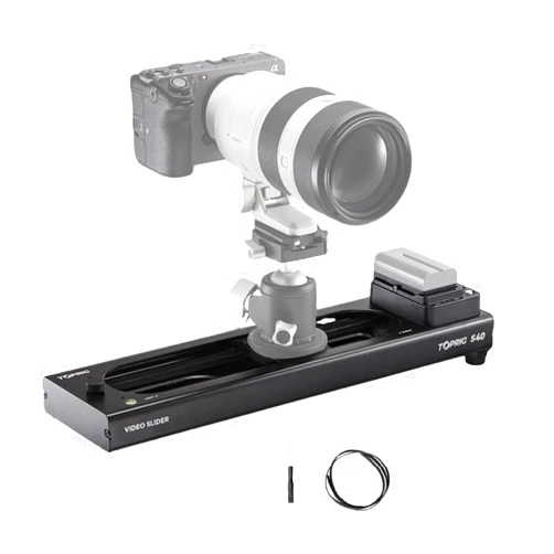 Accsoon Toprig S40 Motorized Camera Slider 40cm/16 App Wireless Control Carbon Fiber Dolly Rail Slider Support IME Lapse Photography