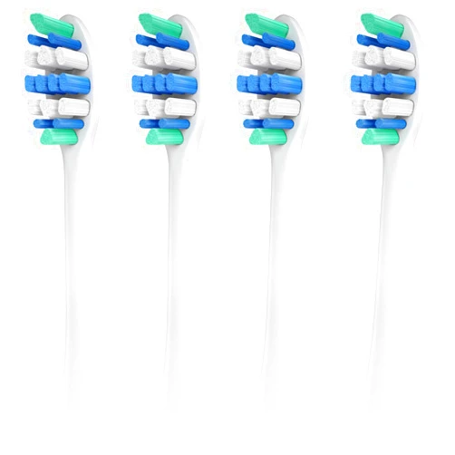 Mailink Replacement Toothbrush Heads for Philips Sonicare Snap-on Electric Tooth Brushes Replacement Heads Refill, 4Pack