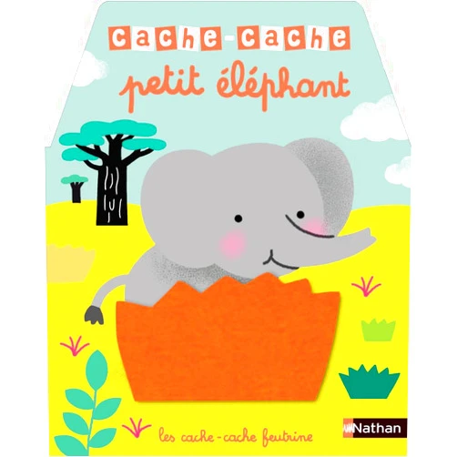 French Edition by Mélisande Luthringer (Illustrator) Cache-cache petit éléphant