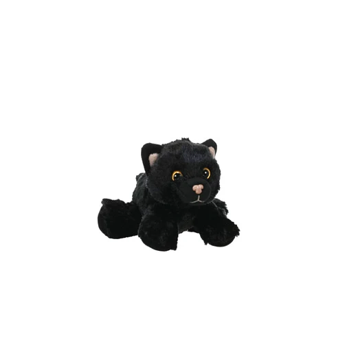 Wild Republic Black Cat Plush, Stuffed Animal, Plush Toy, Gifts for Kids, Hug’Ems 7