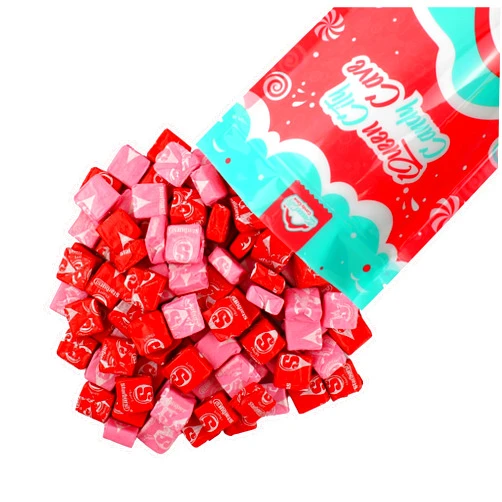 QUEEN CITY CANDY CAVE Pink and Red Starburst Candy Bulk- Pink Starburst Candy and Cherry Red candy-Berry Mix by Queen City Candy Cave (1 Pound)