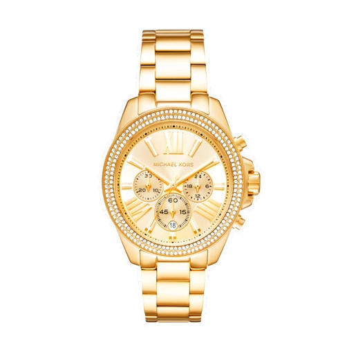 Michael Kors Wren Women's Watch, Stainless Steel and Pavé Crystal Watch for Women