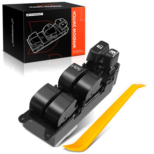 A-Premium 7+14 Pins Master Power Window Switch Compatible with Toyota Land Cruiser 1998 1999 2000 2001 2002 V8 4.7L, Front Left Driver Side, Replace# 84820-60130, 2 Connectors