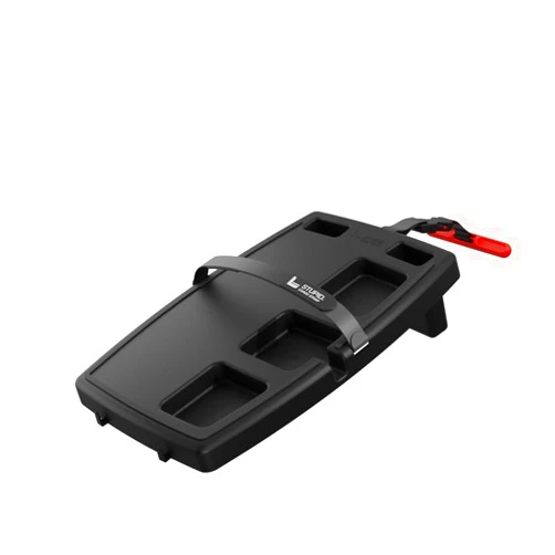 STUPID Car Tray - Classic Car Tray - Ultimate Car Organizer & Mobile Office - Includes 2 Elastic Straps - Quick-Release Seat Anchor - Midnight Mayhem