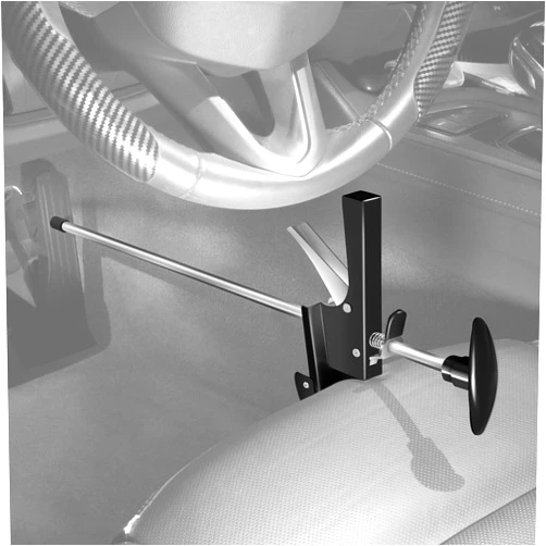 OceanicEcho Pedal Depressor Tool, Adjustable 29 Inch Stainless Steel Pedal Depressor for Accelerator/Brake/and Clutch Pedals, Brake Pedal Depressor for Car Testing and Auto Maintenance
